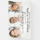 Viering van het levensmonument 3 Foto-banner Spandoek (Verticaal)