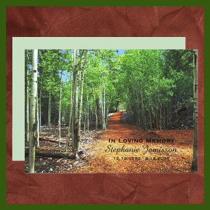 Viering van het levenspad door de Aspen Aspens Kaart