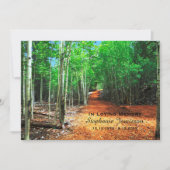 Viering van het levenspad door de Aspen Aspens Kaart (Voorkant)