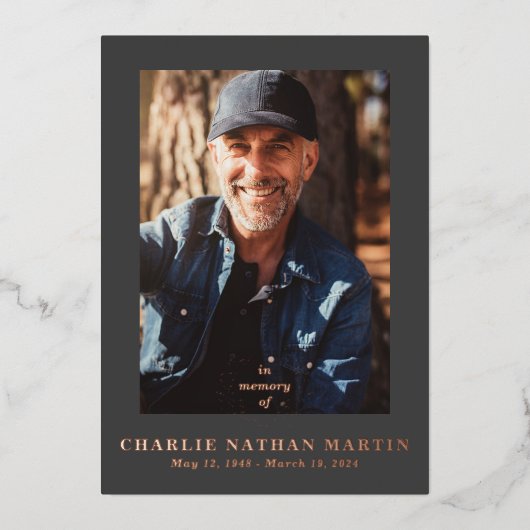 Viering van het Life-programma Echte Folie - Hoofd Folie Uitnodiging (Voorkant)