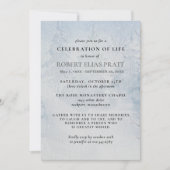 Viering van het winterlandschap van de winterbomen kaart (Voorkant)