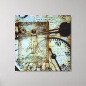 Viering van Leonardo da Vinci Canvas Afdruk (Voorkant)