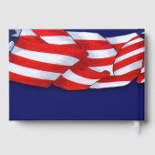 Viering van Life Red White Blue Custom Photo Gastenboek (Achterkant)