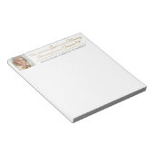 Viering van Life Share A Memory Photo Quote Notitieblok (Schuin)