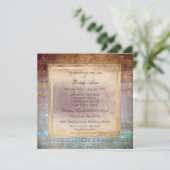 Viering van Live Golden Music Kaart (Staand voorkant)