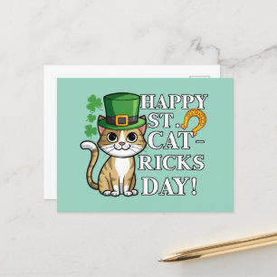 Viering van St. Catrick's Day Feestdagenkaart