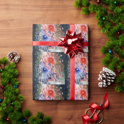 Viering van Vier Juli Cadeaupapier (Feestdagen Geschenken)