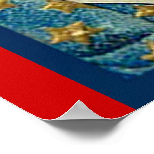 Viering van Vier Juli - Oom Sam, Poster (Hoek)