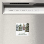 Viering van Winter Solstice Fridge Magnet Magneet (Insitu (Vaatwasser))