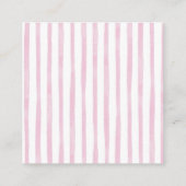 Vierkant, 2,5 x 2,5-inch Visitekaartje (Achterkant)