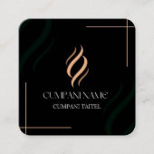 Vierkant, 2,5 x 2,5-inch Visitekaartje (Voorkant)