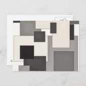 Vierkant Briefkaart (Voorkant / Achterkant)