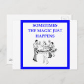 vierkant dansen briefkaart (Voorkant / Achterkant)