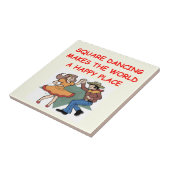 vierkant dansen tegeltje (Zijkant)