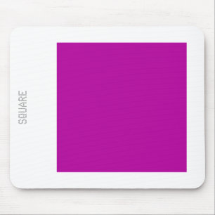 Vierkant - Dp Violet en White Muismat