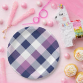 Vierkant en kleur 5 papieren bordje (Feest)