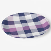 Vierkant en kleur 5 papieren bordje (Gekanteld)