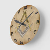 Vierkant en kompas met alles in zicht ronde klok (Hoek)