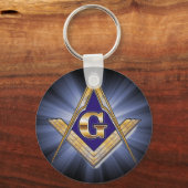 Vierkant en kompas sleutelhanger (Voorkant)