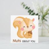 Vierkant Feestdagenkaart (Staand voorkant)