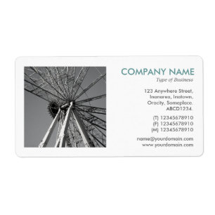 Vierkant Foto - Het grote wiel opnieuw uitgevonden Etiket