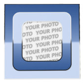 Vierkant in vierkant Lijst gekleurd V + uw foto (Rechts)