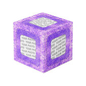 Vierkant in vierkant Lijst stippen 2 + uw foto (Achter hoekig)