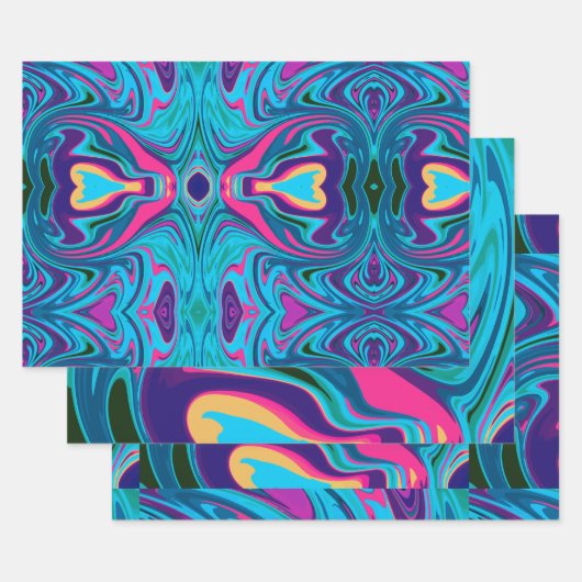 Vierkant inpakpapier vel (Set)