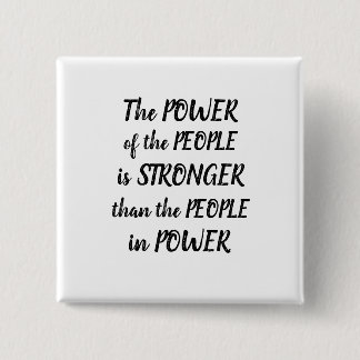 Vierkant insigne vierkante button 5,1 cm