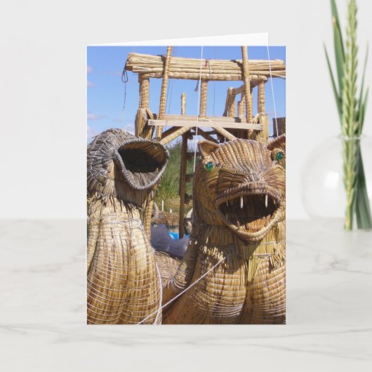 vierkant kaart (Voorkant)