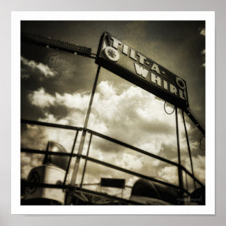 Vierkant kantelbaar Poster