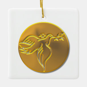 Vierkant keramische Ornament Sjabloon