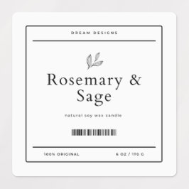 Vierkant label