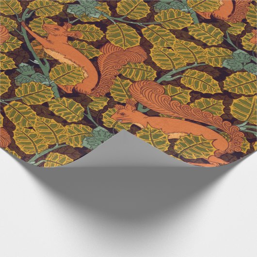 vierkant omlooppapier cadeaupapier (Hoek)