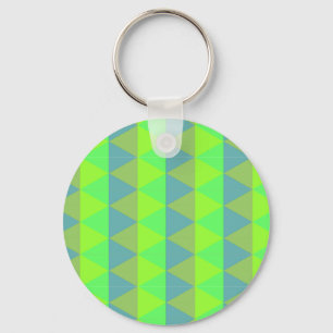 Vierkant patroon sleutelhanger