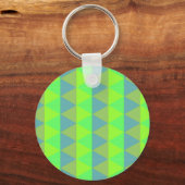 Vierkant patroon sleutelhanger (Voorkant)