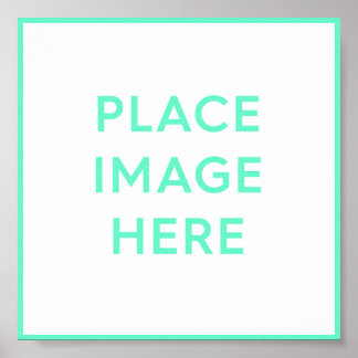 Vierkant Poster Afdrukken 6" x 6"