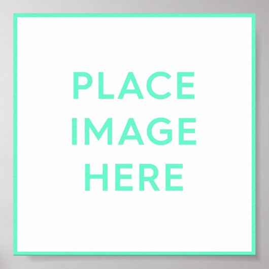 Vierkant Poster Afdrukken 6" x 6" (Voorkant)