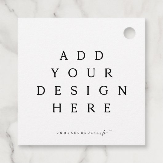 Vierkant/rond Label afdrukken (Achterkant)