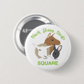 Vierkant Ronde Button 5,7 Cm (Voorkant /achterkant)