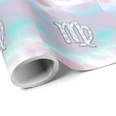 Vierkant van de dierentuin op Pastels Moeder van P Cadeaupapier (Rol Hoek)