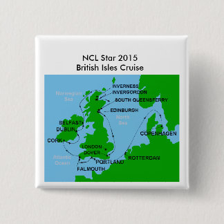 vierkant vierkante button 5,1 cm