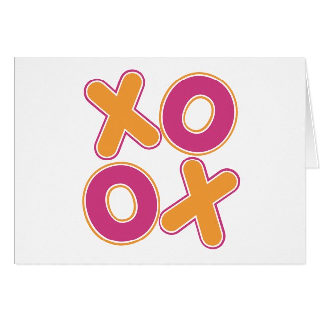 Vierkant XOXO (Voorkant Horizontaal)