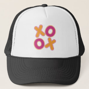 Vierkant XOXO Trucker Pet