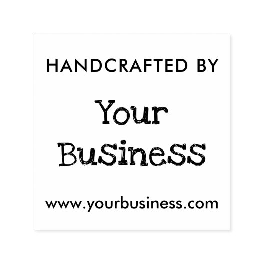 Vierkant zelfinnemend rubberstempel zelfinktende stempel (Design)