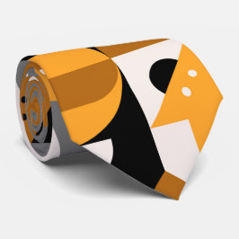 Vierkante Abstracte Geometrische PatroonStropdas Stropdas