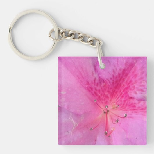 Vierkante acryl Sleutelhanger (voorkant)