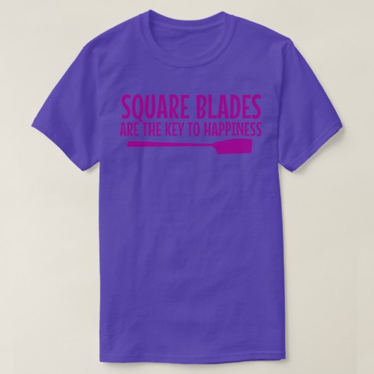 Vierkante blades t-shirt (Design voorkant)