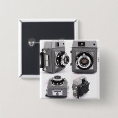 Vierkante Button (Voorkant /achterkant)