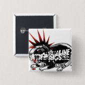 Vierkante Button (Voorkant /achterkant)